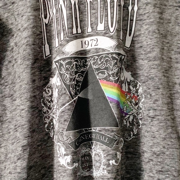 PINK FLOYD Burnout Graphic Band Tee Sz S - Picture 3 of 13